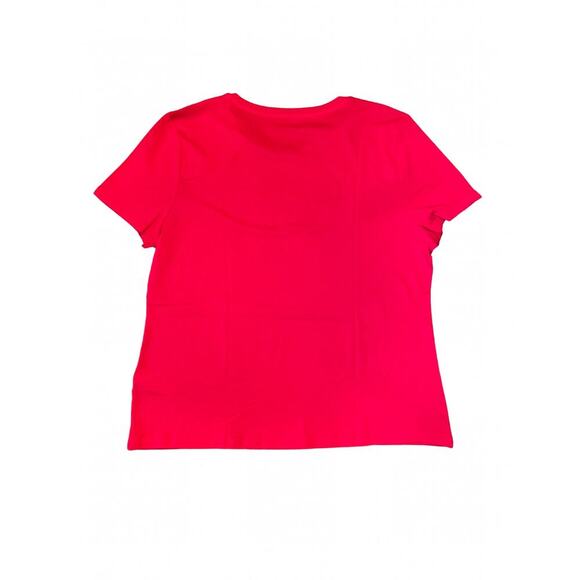 Nautica Jeans Logo Sailboat T-Shirt Red Size Large New with Tags 0506G - Picture 6 of 6